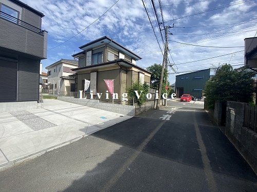 【仲介手数料０円】茅ヶ崎市柳島3期　新築一戸建て　全2棟の前面道路含む現地写真|【仲介手数料０円】茅ヶ崎市柳島3期　新築一戸建て　全2棟