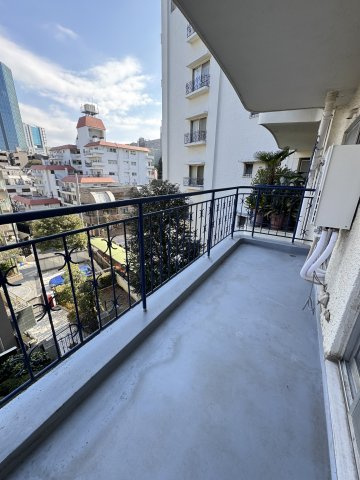 マンション高輪　４Fのバルコニー