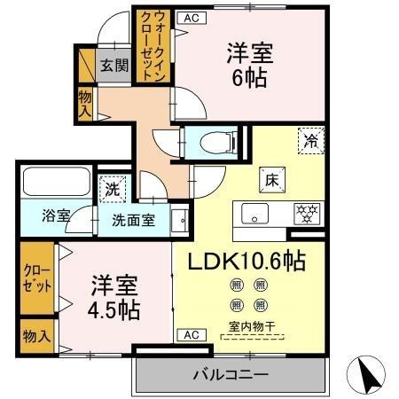 ﾙｶﾞｰｾｸﾞｰﾛ　LugarSeguroの間取り
