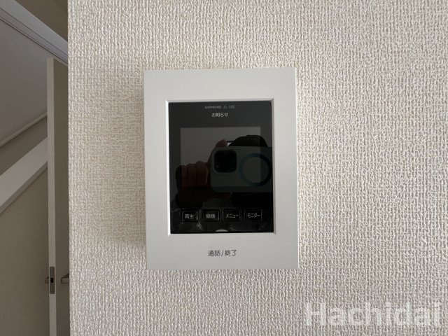 碧南第66照光町　新築住宅＜3号棟＞のセキュリティ|訪問者をカメラで確認できるTVモニターホン設置済み