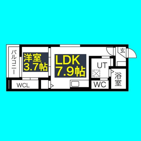 カーネルビレッジの間取り