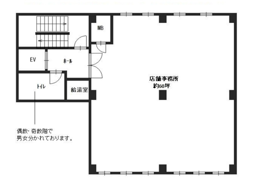 天4 扇町駅前ビルの間取り