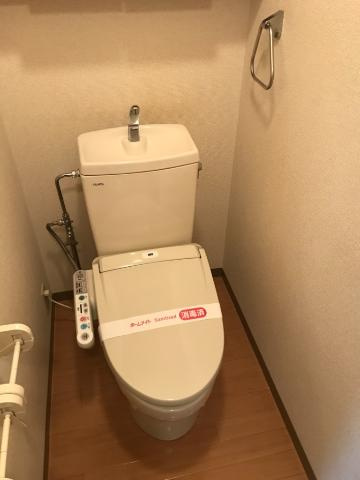 ルミナス・ヨシダＢのトイレ|シャワー付トイレ（イメージ）