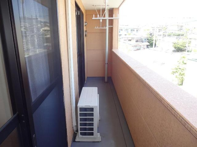 コーポ中の谷のその他|ベランダ（イメージ）