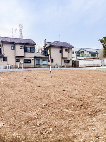 ふじみ野市亀久保の売地の外観|現況更地！取り壊し費用等かからず、すぐに建築可能です。