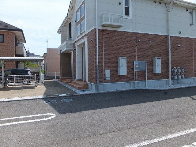 ハウス遠賀野Ａの駐車場