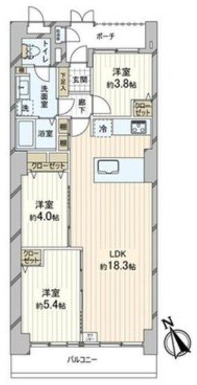 【間取り】 | S52085-じょい下鴨