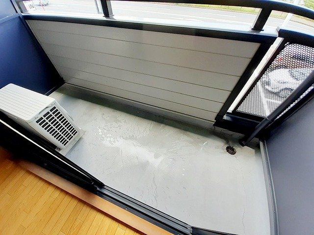 サンハイムのバルコニー