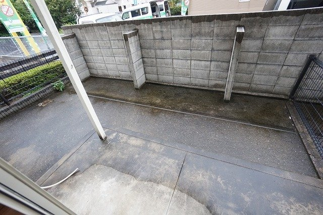 シャルマンハイムのバルコニー