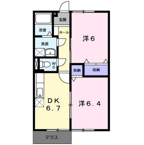 シャルマンハイムの間取り