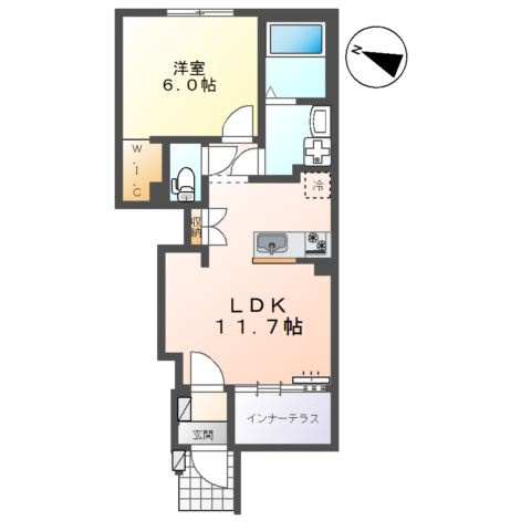 メゾンＭＢの間取り