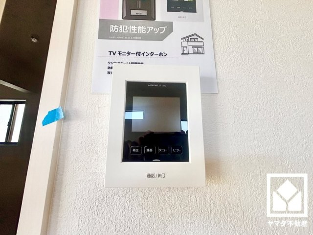 大津市雄琴６丁目　1期　1号棟の防犯設備
