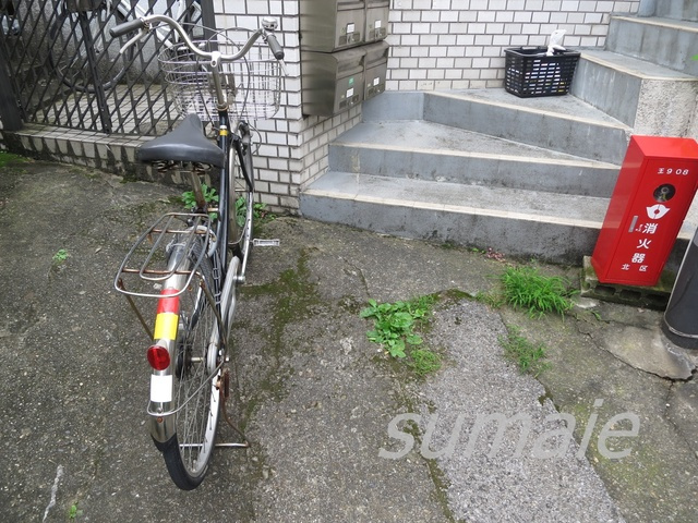 三和コーポ弐番館のその他共用部分|駐輪スペースです☆彡