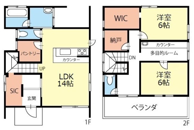 【間取り】 | 中古戸建　甲府市里吉4丁目 | 間取り