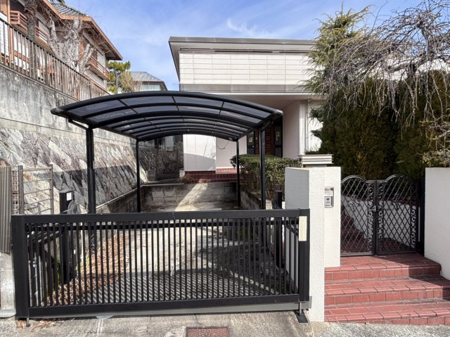 西宮市鷲林寺南町　古家付売土地の外観