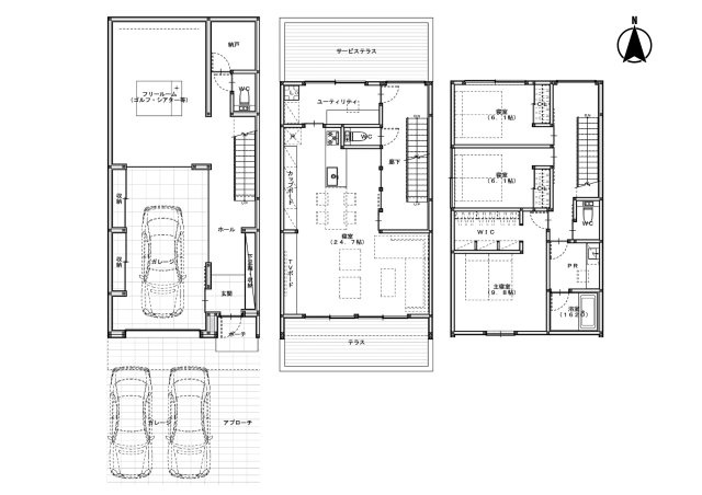 甲子園口2丁目　土地の前面道路含む現地写真|JR「甲子園口」駅徒歩圏の人気エリア、甲子園口2丁目。落ち着いた住宅街に位置する土地で、周辺は生活利