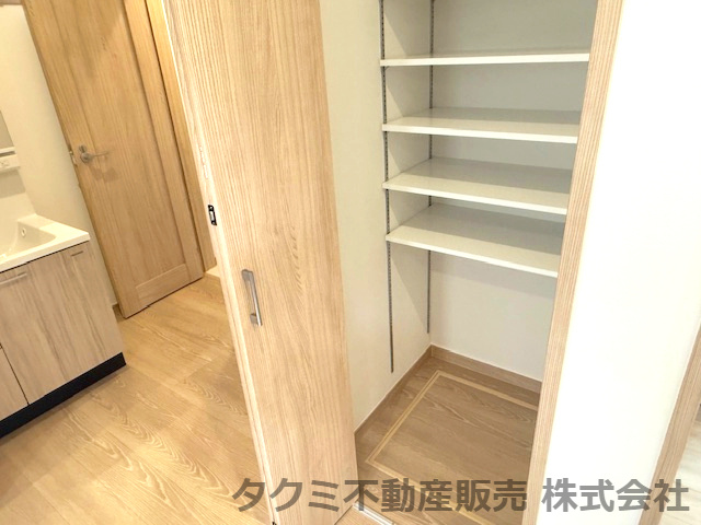 神戸市垂水区西舞子　新築戸建て　オーシャンビューの洗面所