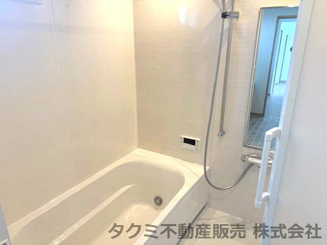 神戸市垂水区西舞子　新築戸建て　オーシャンビューの浴室