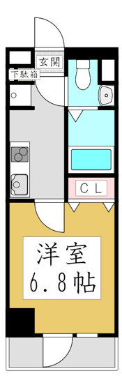 【間取り】 | ジェノヴィア西川口Ⅳ