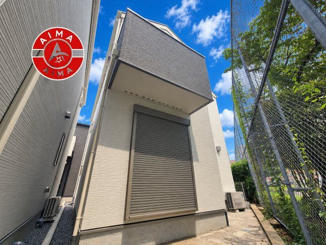 福岡市博多区新和町2丁目第1-3棟（3号棟）の外観|デザイン性のある外観です。