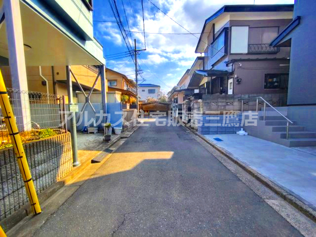 【内覧動画公開中！】小金井市前原町2丁目 中央線 武蔵小金井駅 新築戸建の前面道路含む現地写真