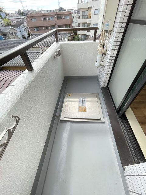 スカイコート東武練馬のバルコニー