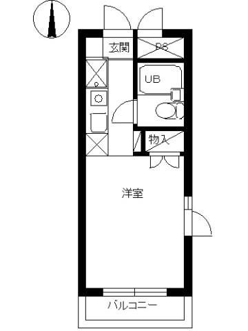 スカイコート東武練馬の間取り