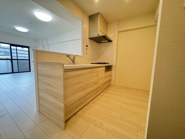 セザール第2西大島のキッチン