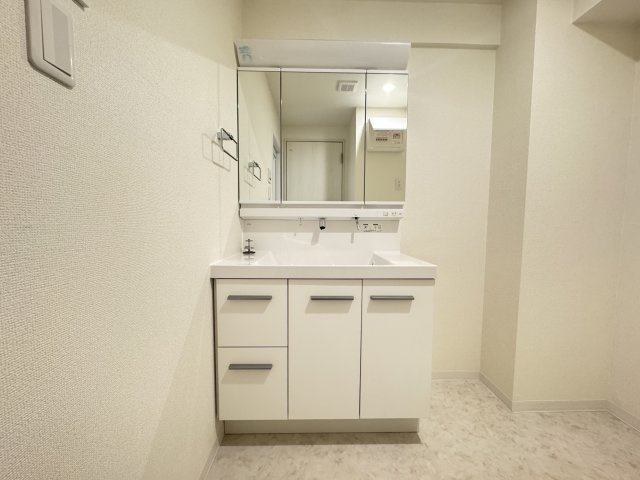 セザール第2西大島の独立洗面台