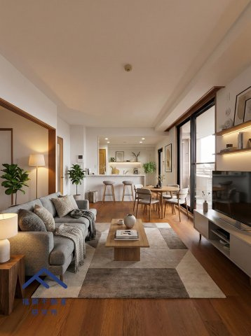 サンリヤンガーデン春日Ⅴ番館の居間・リビング