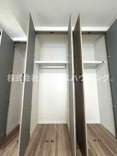 パークホームズ柏サンクの収納|クロゼット　※2026年1月の写真