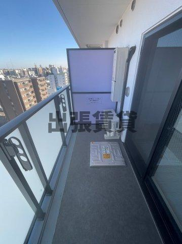 仲介手数料0円！！S-RESIDENCE平安通のバルコニー