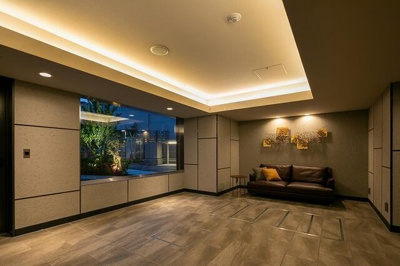 【ロビー】 | ザ・パークハビオ大森町 | エレベータホール2025年4月撮影