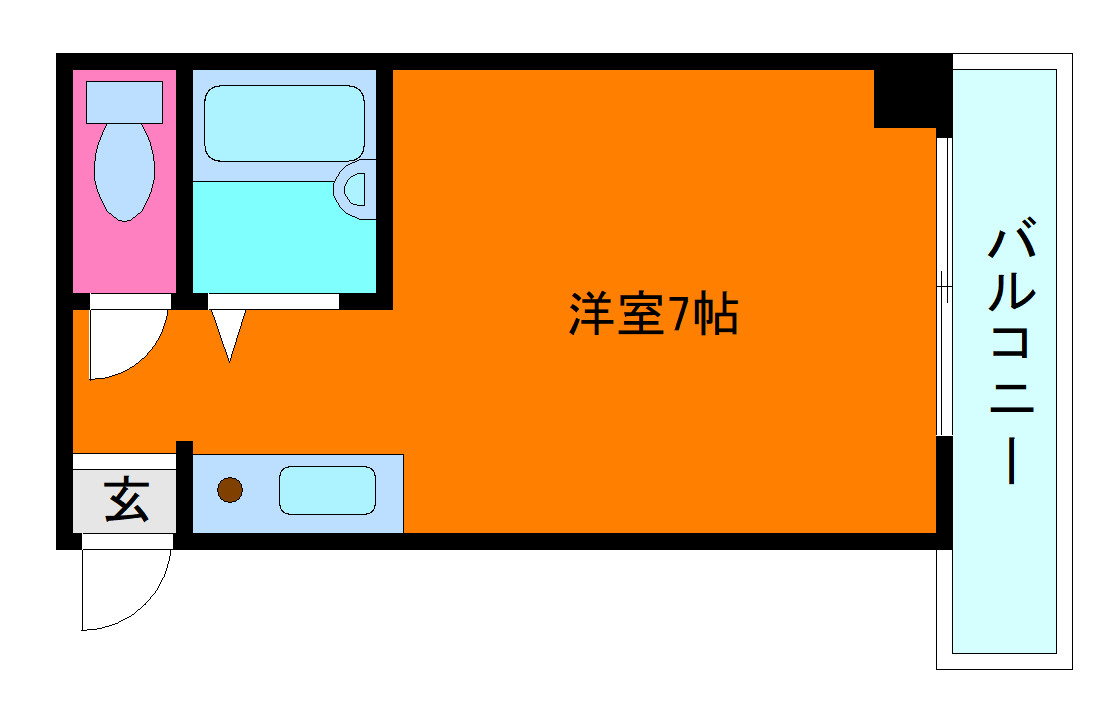 三景マンションの間取り