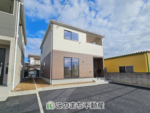 CRADLEGARDEN栃木市沼和田町第6　1号棟の外観|本日ご内覧できます(*^^*)
お電話でのお問合せが非常にスムーズです！
現地直接集合のお待ち合わせも大丈夫です！
お気軽にお問合せ下さい(^^)/