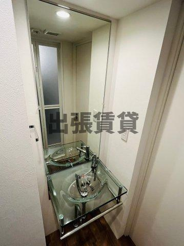 仲介手数料0円！！quador今池EASTの洗面所