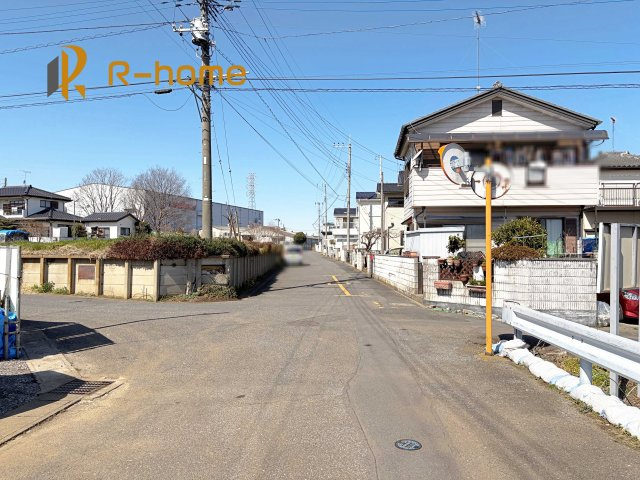 古河市大山第4　新築戸建て　1号棟の前面道路含む現地写真|周辺環境も併せて案内致します♪
ぜひ現地へお越しください♪