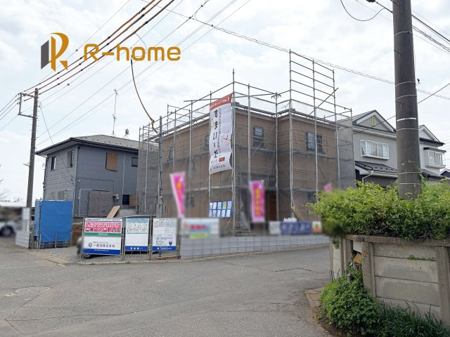 古河市大山第4　新築戸建て　1号棟の外観|ご予約を頂ければ、『平日』はもちろん『早朝』や『夜間』もご見学可能です♪お気軽にお申し付けください♪