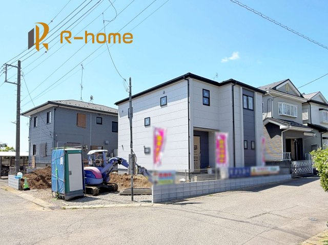 古河市大山第4　新築戸建て　1号棟の外観|ご予約を頂ければ、『平日』はもちろん『早朝』や『夜間』もご見学可能です♪お気軽にお申し付けください♪