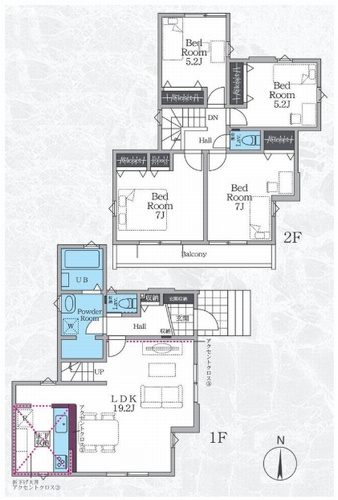 【仲介手数料０円】座間市立野台2期　新築一戸建て　全3棟のその他|2号棟【仲介手数料０円】座間市立野台2期　新築一戸建て　全3棟
 