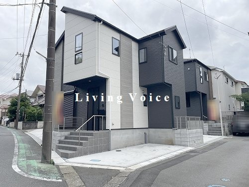 【外観】 | 【仲介手数料０円】座間市立野台2期　新築一戸建て　全3棟 | 2号棟【仲介手数料０円】座間市立野台2期　新築一戸建て　全3棟