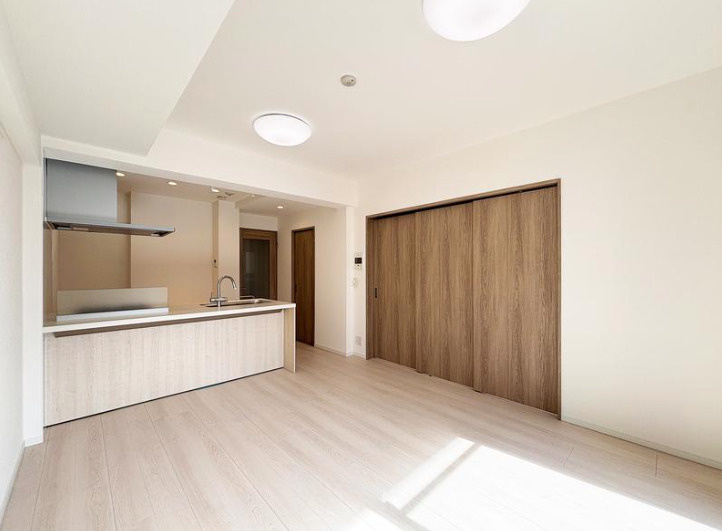 グランシティ東京イーストⅡ　7階　リ　フォーム済の居間・リビング