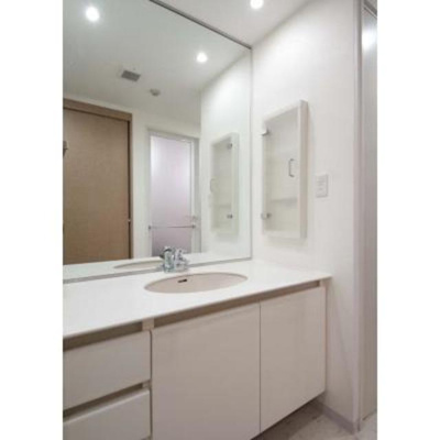 【洗面所】 | テラス笄町 | ※写真は同タイプ住戸です。