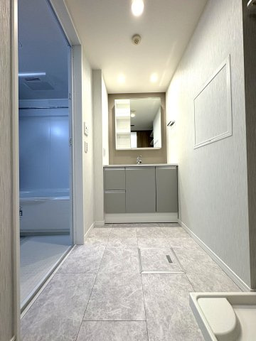 TERRACE DAYS FUJISAWA — 専用テラスのある暮らしの洗面所