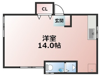 【間取り】 | 国玉ハイツ