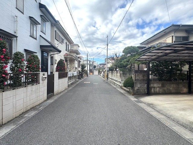 【前面道路含む現地写真】 | 川口市安行領根岸　土地