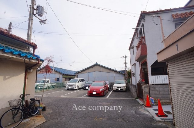 【前面道路含む現地写真】 | 東住吉区公園南矢田4丁目 | 【前面道路：幅員4ｍ】