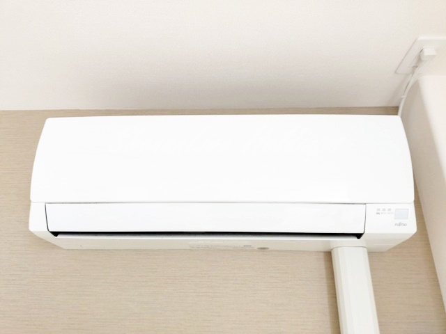 茅ヶ崎市室田３丁目の賃貸マンションの設備|エアコン付きです♪