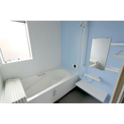 茅ヶ崎市今宿のテラスの浴室