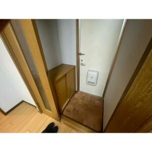 パークハイムIIの玄関